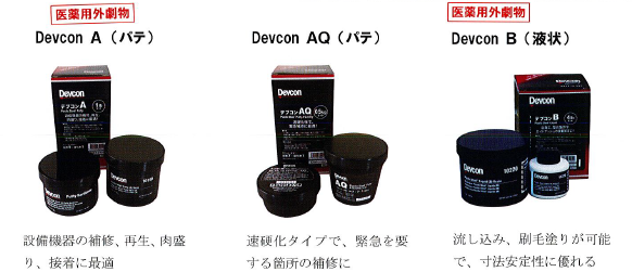 Devcon 金属用補修剤　20180907